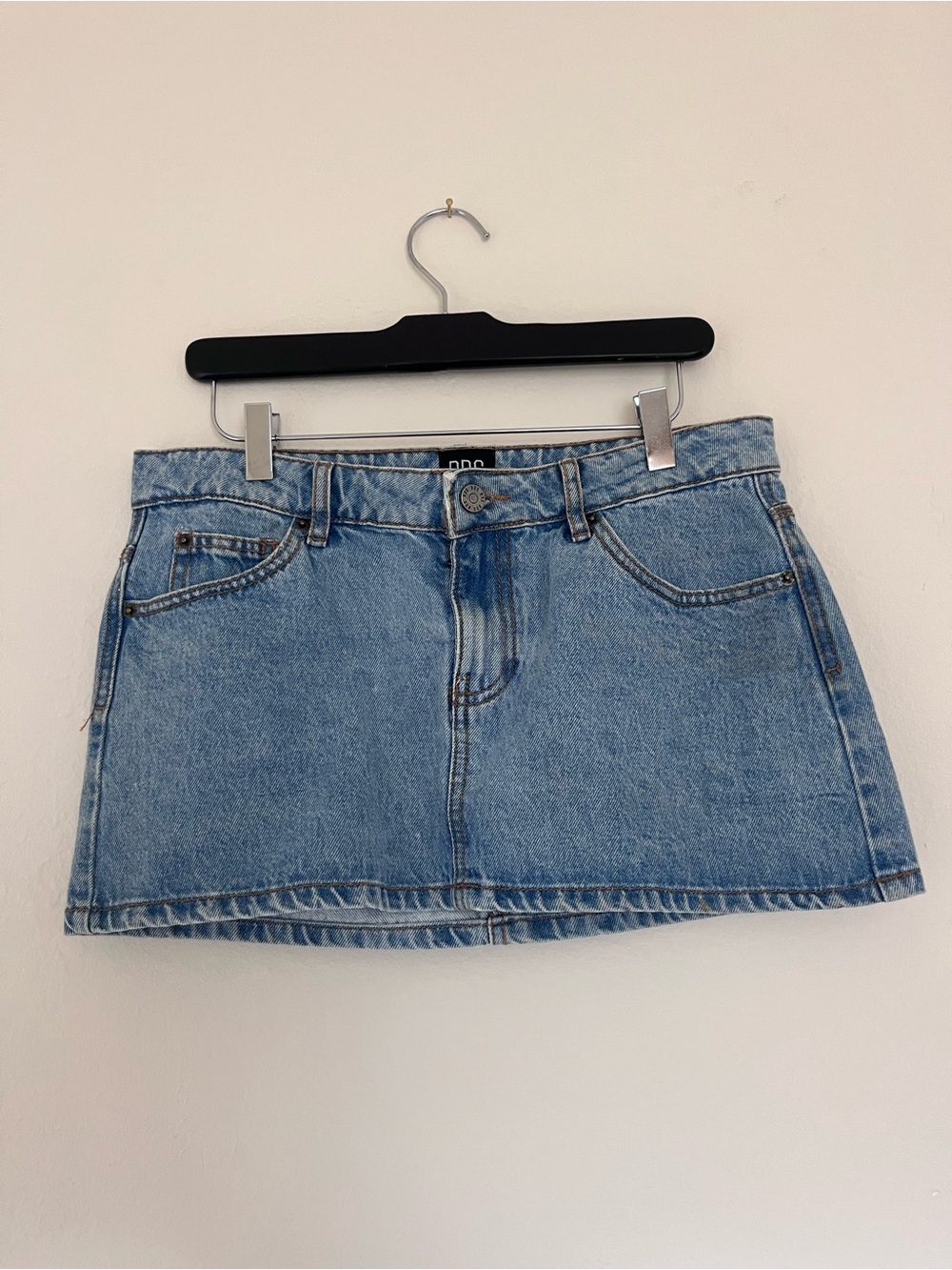 Urban Outfitters Light Blue Denim Mini Skirt